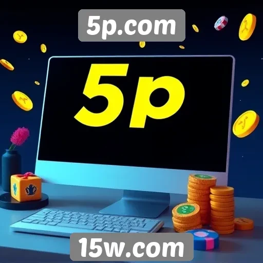 Estratégias de monetização do site de jogos 5p.com